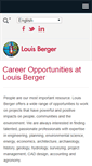 Mobile Screenshot of careers.louisberger.com